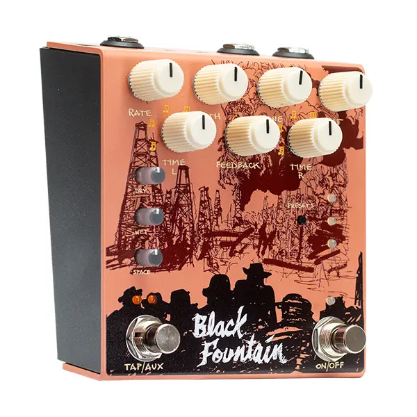 Old Blood Noise Black Fountain Stereo Terracotta 
