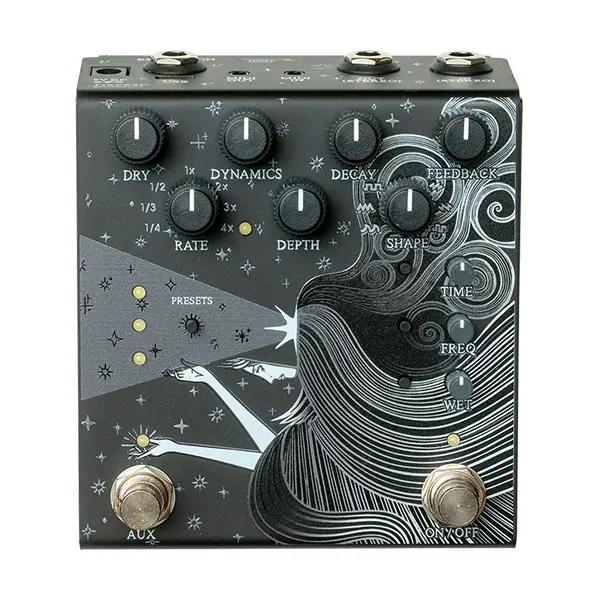 Old Blood Noise Sunlight Stereo Black Modulated Reverb 
