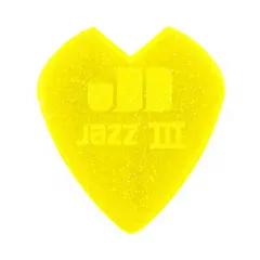 Dunlop 47PKH3NYS Kirk Hammet Jazz III Yellow Glitter (6-pakning)