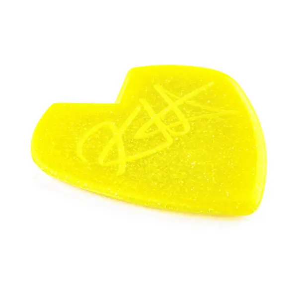 Dunlop 47PKH3NYS Kirk Hammet Jazz III Yellow Glitter (6-pakning) 