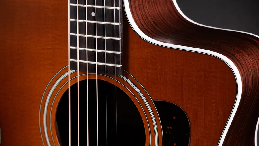 Taylor 214ce Special Edition Honeyburst Rosewood/Spruce HSB Top 