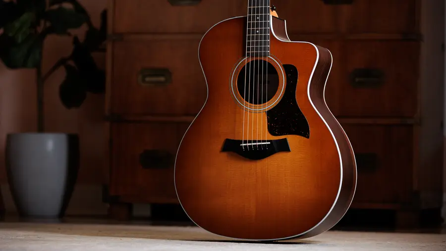 Taylor 214ce Special Edition Honeyburst Rosewood/Spruce HSB Top 