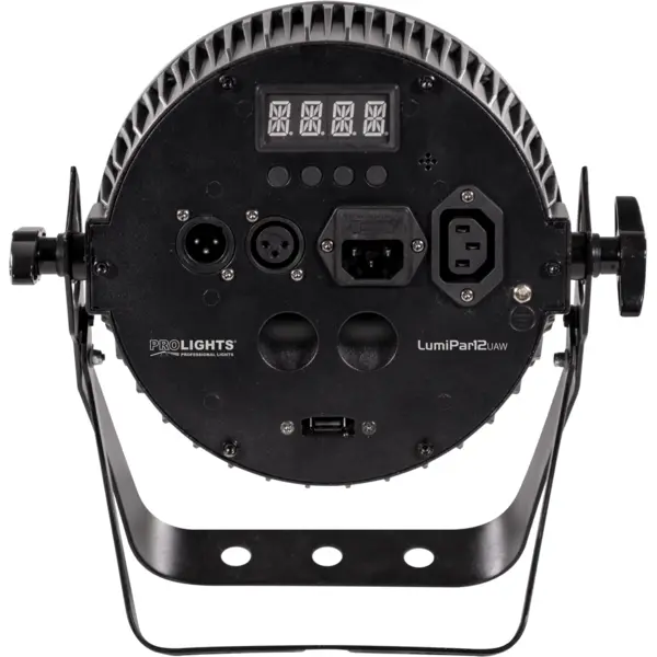 PROLIGHTS LUMIPAR12UAW3 LED Par 12x6W CW/WW/A LED Par, IEC, 3 pin DMX 