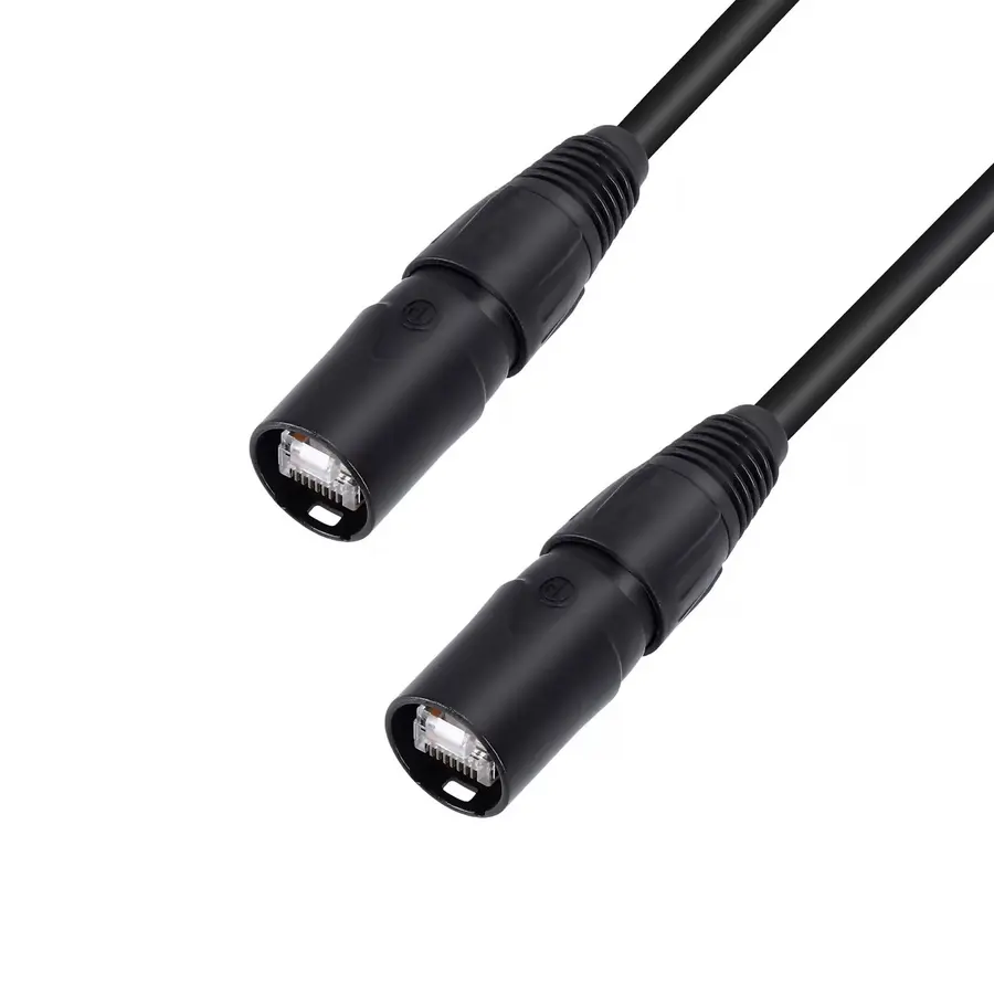 Adam Hall ECON CAT6A Nettverkskabel Cat.6a (S/FTP) Neutrik etherCON | 10 m 