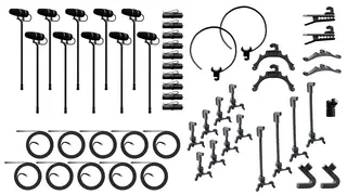 DPA 4099 CORE+ Classic Touring Kit 10 Mics, Loud SPL