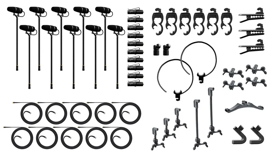 DPA 4099 CORE+ Rock Touring Kit 10 Mics, Extreme SPL 