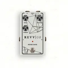 Revv G8 - Noise Gate Pedal - White Pearl