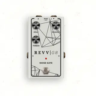 Revv G8 - Noise Gate Pedal - White Pearl