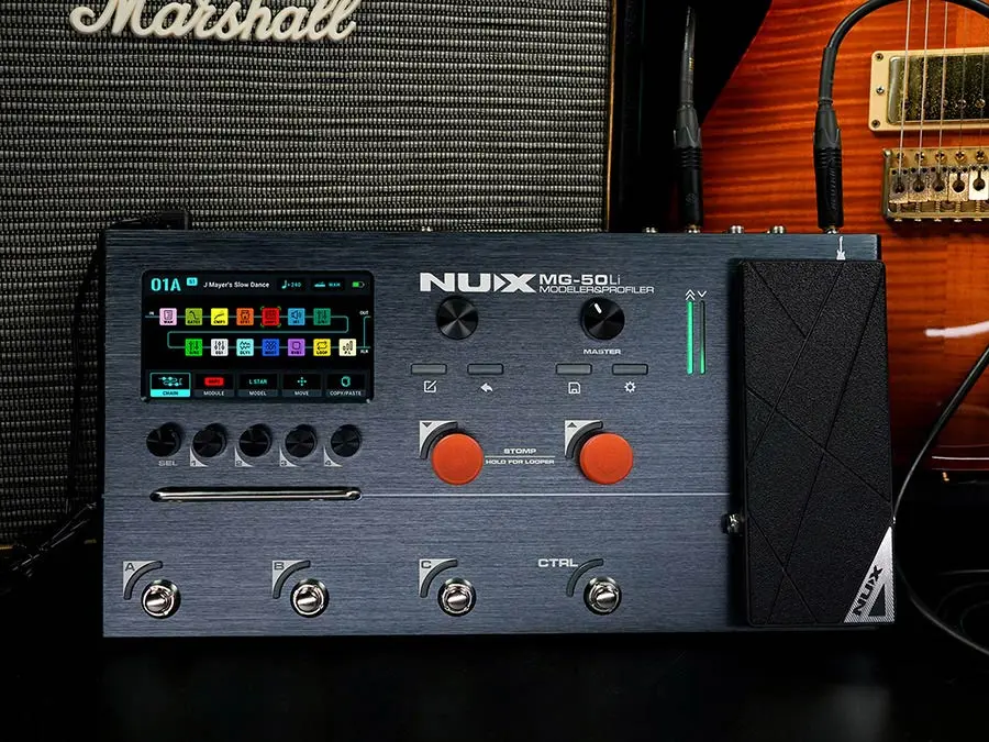 Nux MG-50Li modelig guitar prosessor 