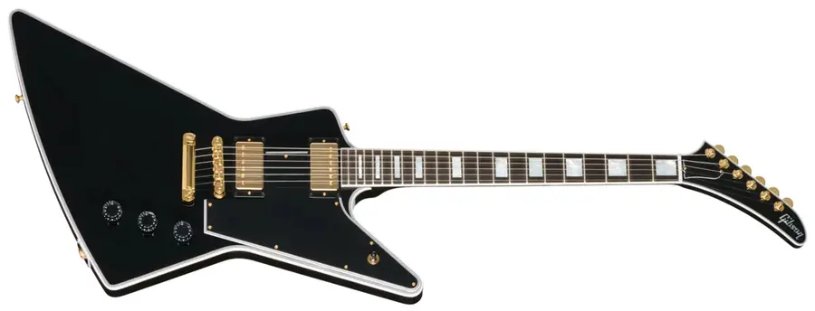 Gibson Explorer Custom w/Bound Head Veneer Ebony 