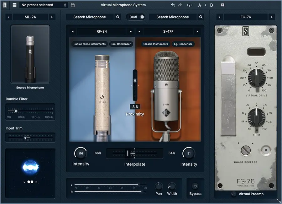 Slate Digital ML2A Mikrofonpar 