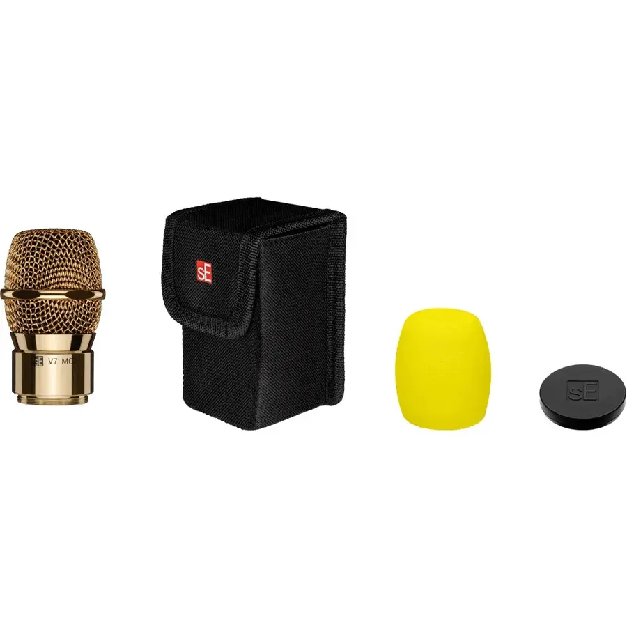 sE Electronics V7-MC2 Gold Kapsel, passer til Sennheiser-sendere 