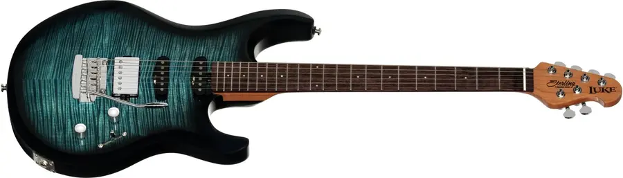 Sterling By Music Man LK100HSS Yucatan Blue 