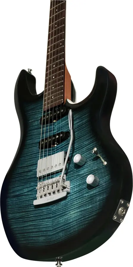 Sterling By Music Man LK100HSS Yucatan Blue 