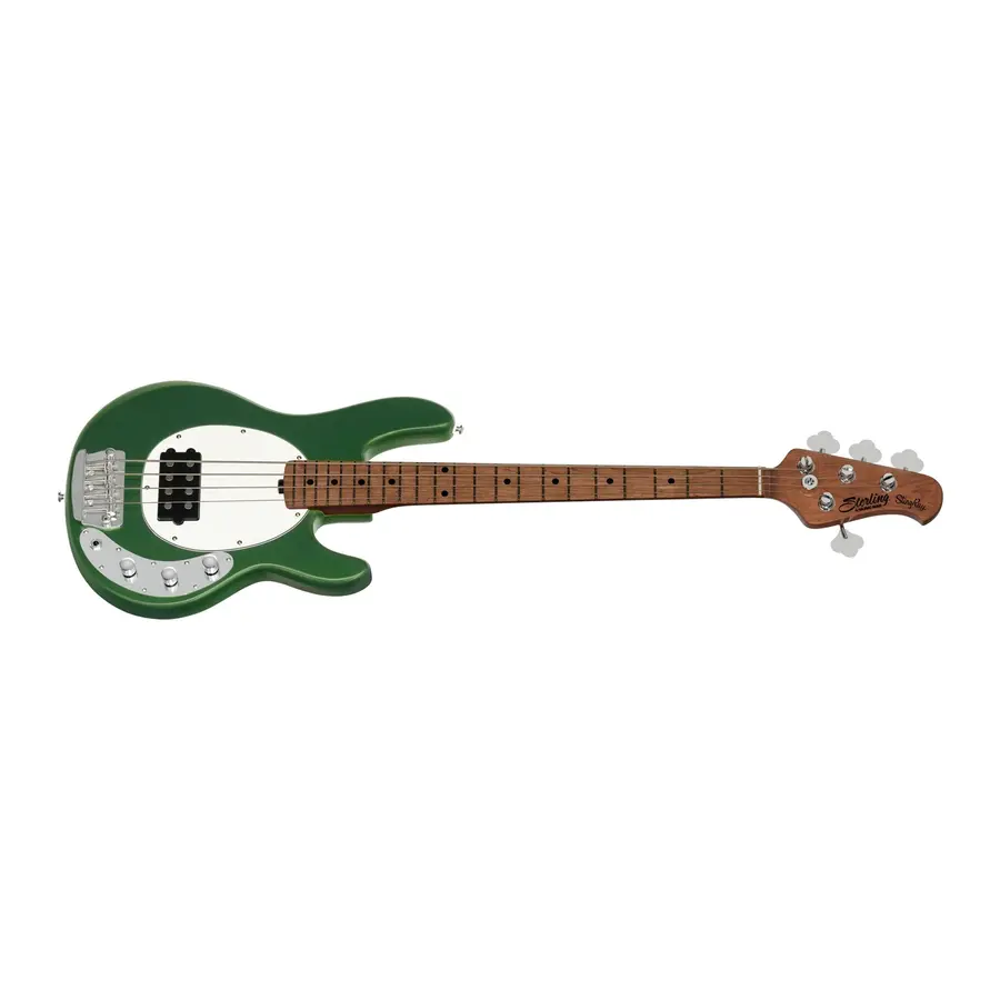 Sterling By Music Man RAYSS4 Short Scale Charging Green 