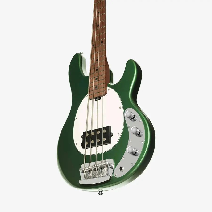 Sterling By Music Man RAYSS4 Short Scale Charging Green 