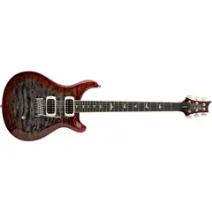 PRS SE Custom 24-08 Quilt Charcoal Cherryburst