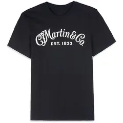 Martin 18CM0109M Logo T-Shirt, Black Medium