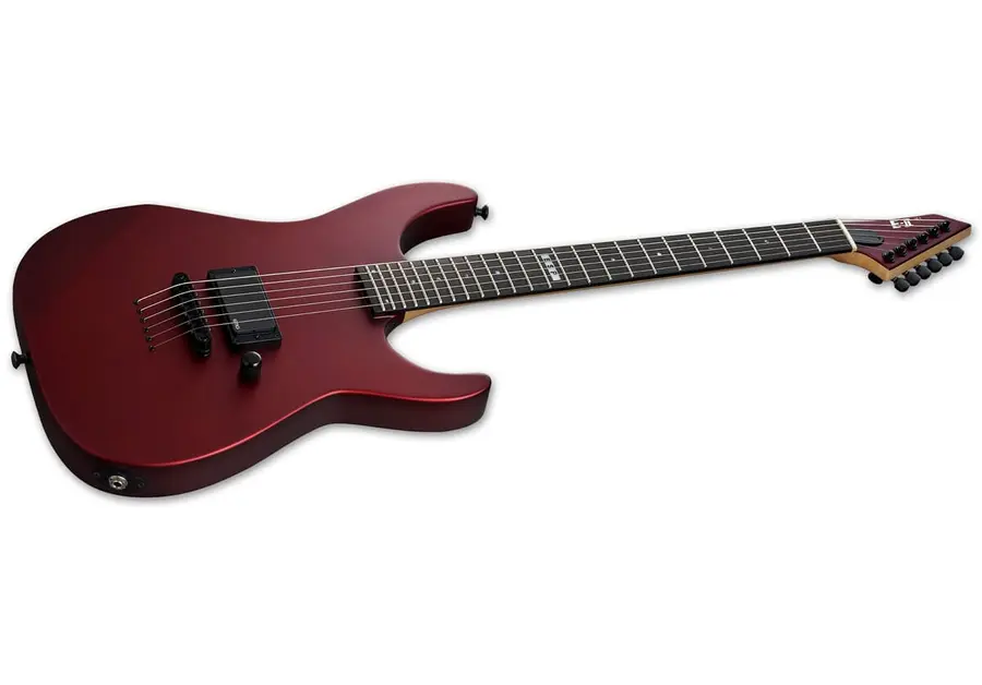 ESP E-II M-I THRU NT DCARS Deep Candy Apple Red 