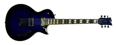 ESP USA ECLIPSE QM DARK BLUE SUNBURST 57/ 66 - Gloss Finish