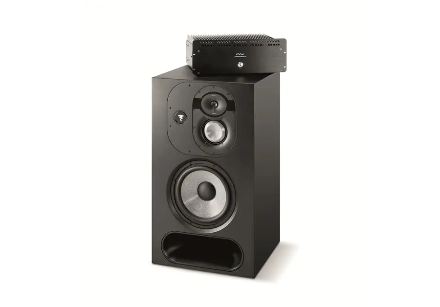 Focal Utopia Main 112 BE Black Analog Main Monitoring System Bundle 