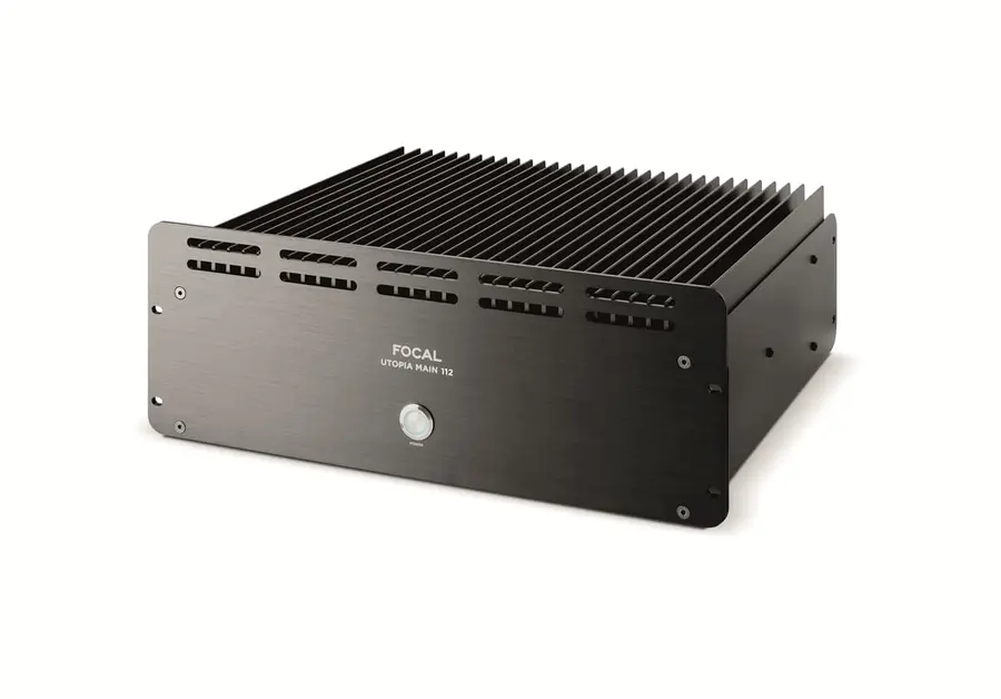 Focal Utopia Main 112 BE Black Analog Main Monitoring System Bundle 