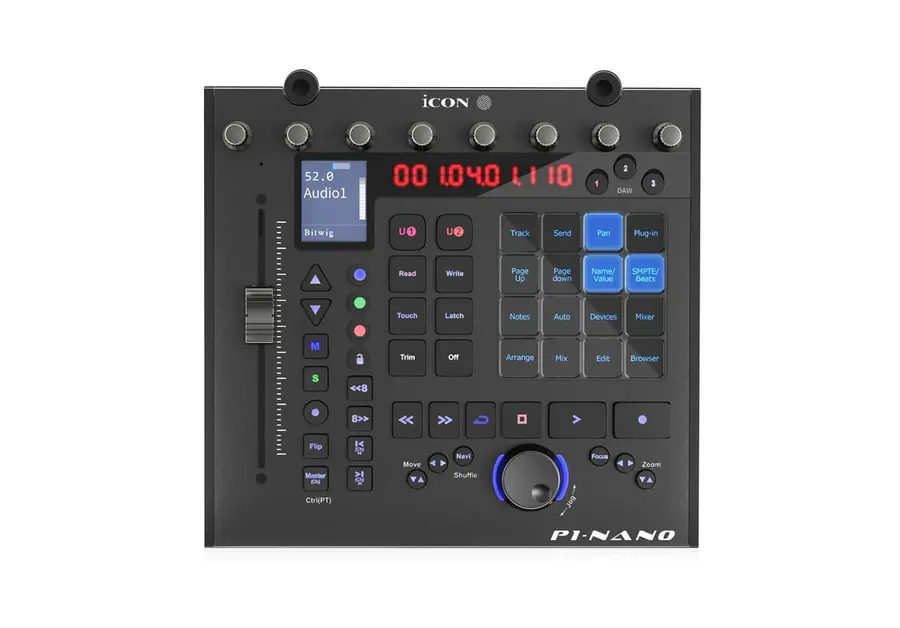 iCon P1-Nano/D5 Display Bundle USB MIDI DAW Controller w/Display 
