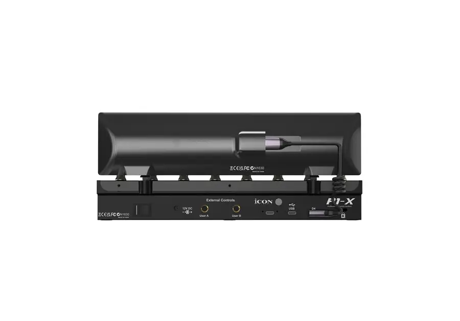 iCon P1-X/D4 Display Bundle USB MIDI DAW Controller Extension 