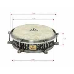 Tycoon 11¾" Agile Conga - Master Handcrafted Finish