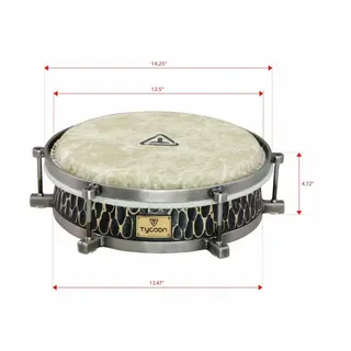 Tycoon 12½" Agile Conga - Master Handcrafted Finish