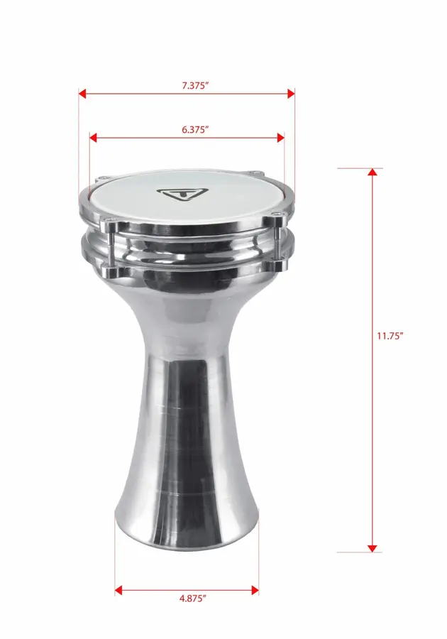 Tycoon Aluminum Darbuka 