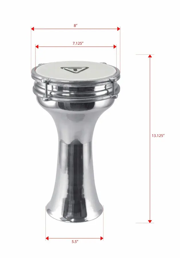 Tycoon Aluminum Darbuka 