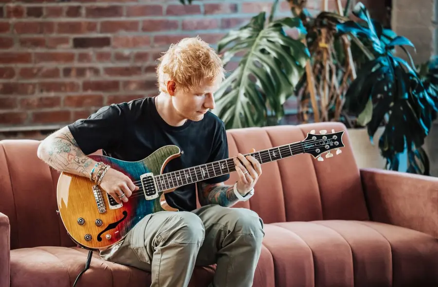 PRS SE Ed Sheeran Hollowbody Baritone Kaleidoscope 
