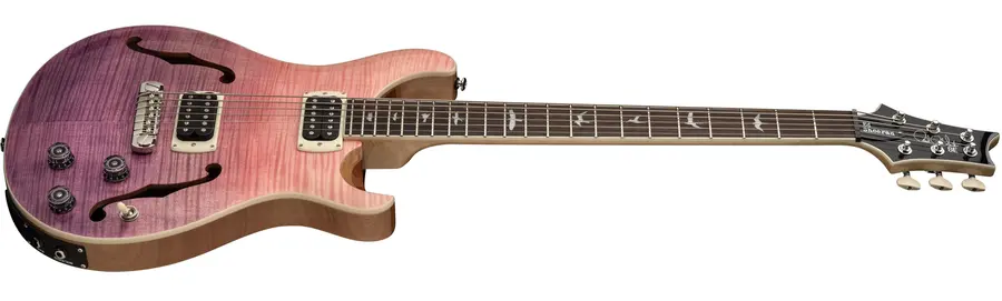 PRS SE Ed Sheeran Hollowbody Baritone Pink Ombre 