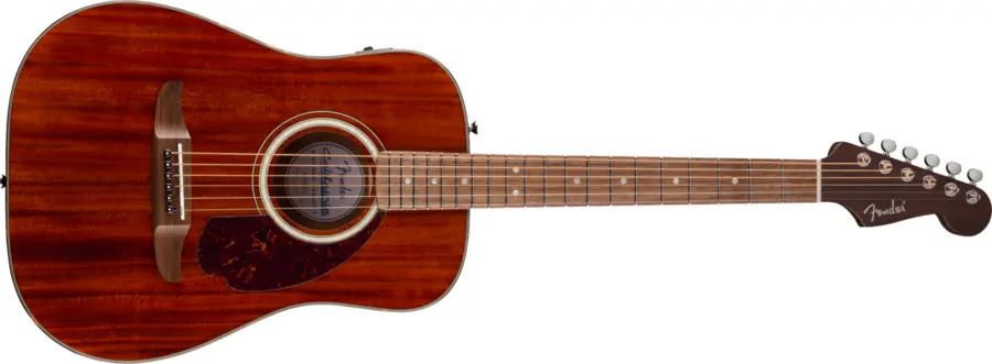 Fender California Deluxe Redondo Jr. E Mahogany, WN, Natural 