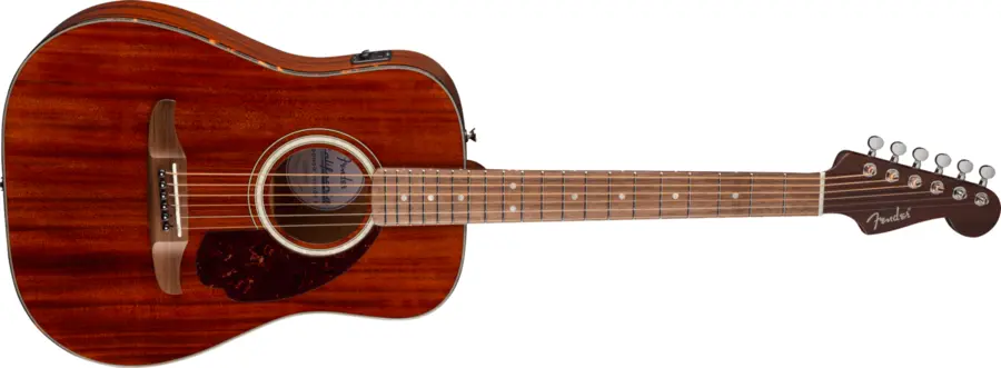 Fender California Deluxe Redondo Jr. E Mahogany, WN, Natural 