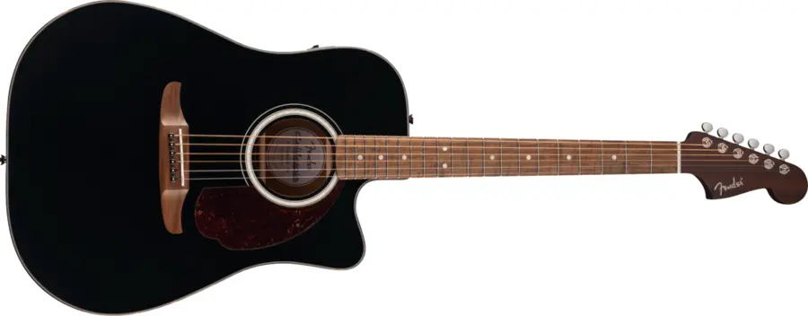 Fender California Deluxe Redondo CE WN, Black 