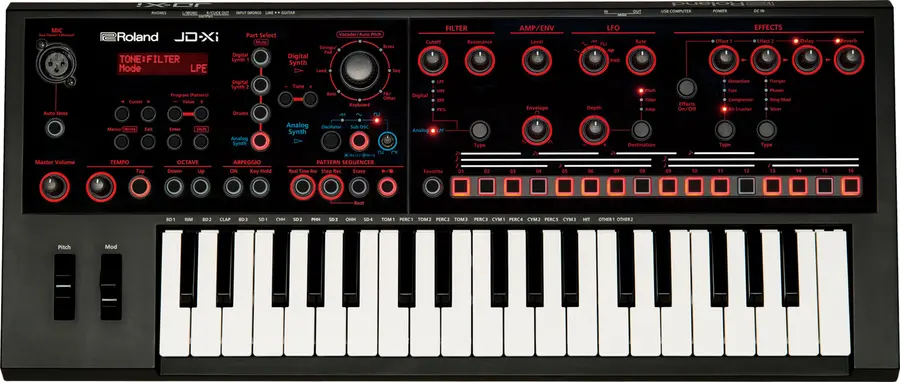 Roland JD-Xi Analog/Digital Crossover Synth 