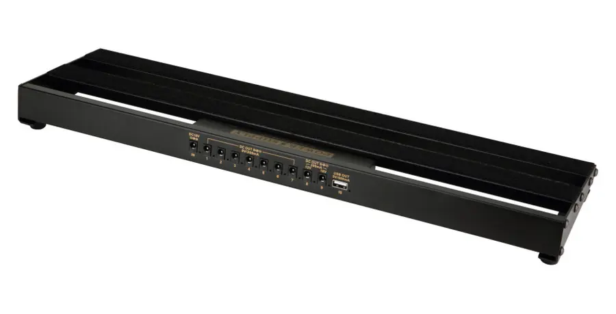 Yuer PR-01S - Small Size Pedalboard with built in power supply 