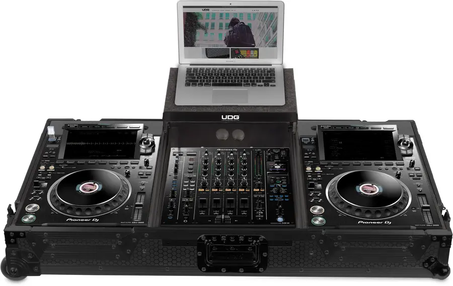 UDG Gear Ultimate Flight Case Pioneer CDJ-3000/A9 Black Plus (L&W) 