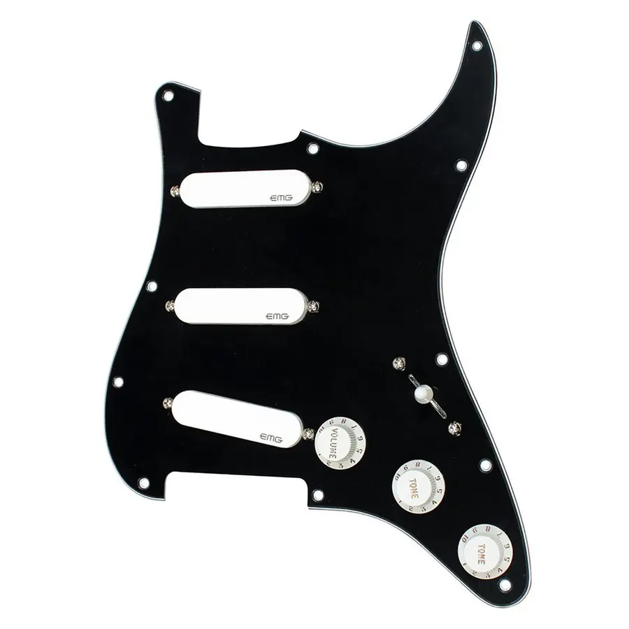 EMG DG20-BK/WH 6176.00 Pickup Set DG20 PRO SA, Black PG/White PU 