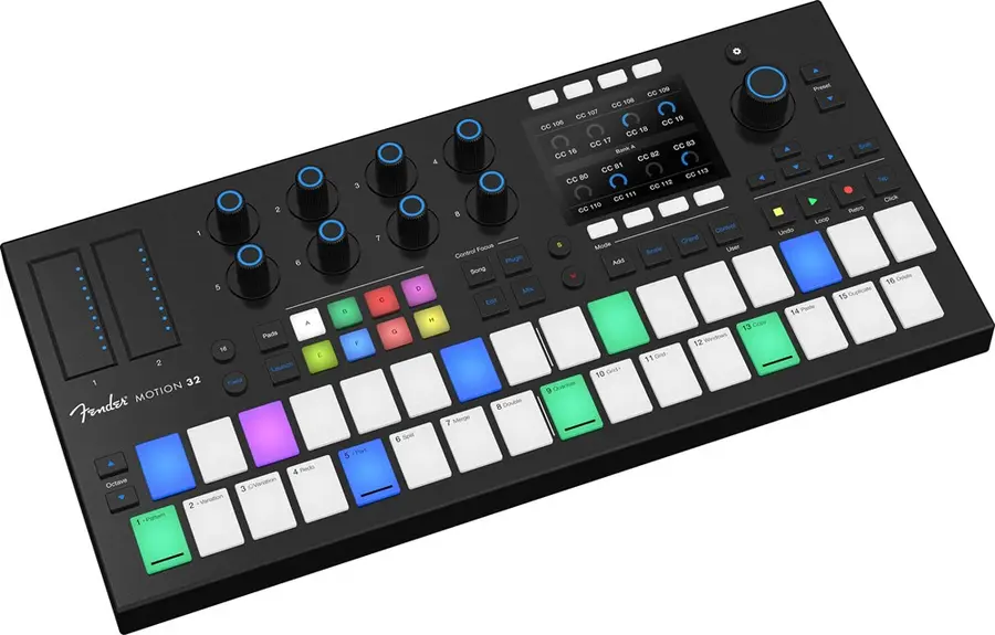 Fender Studio Motion 32 32-pad production&performance controller 