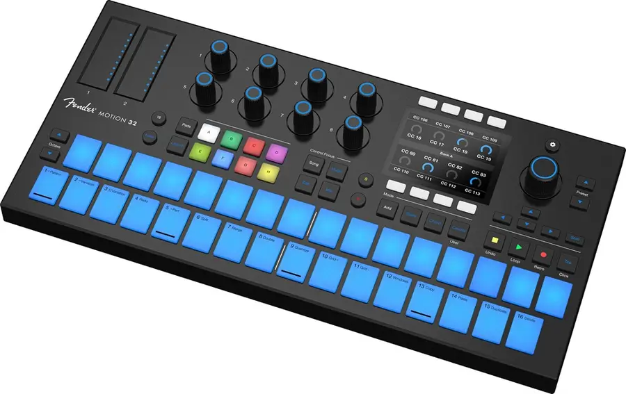 Fender Studio Motion 32 32-pad production&performance controller 
