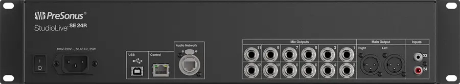 PreSonus StudioLive SE 24R Digital rack mixer 
