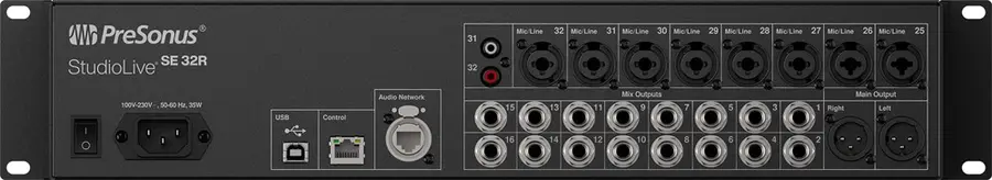 PreSonus StudioLive SE 32R Digital rack mixer 