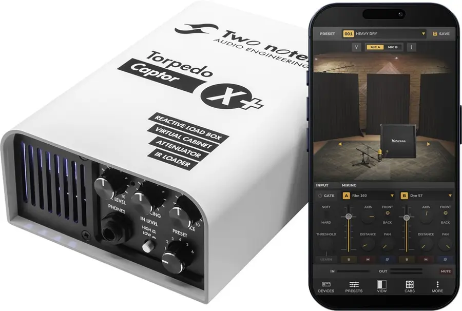 Two Notes Torpedo Captor X Plus 8 