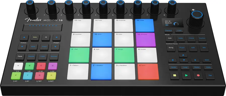 Fender Studio Motion 16 16-pad production&performance controller 