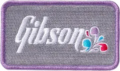 Gibson Accessories Gibson 70s Floral Logo Iron-On Patch (3.5")