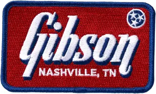Gibson Accessories Gibson Nashville TN Iron-On Patch (4")