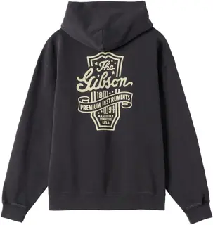 Gibson Accessories Premium Instruments Hoodie (Black), LG
